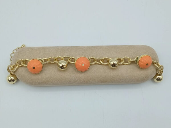 Golden /Orange Nuggets Bracelet