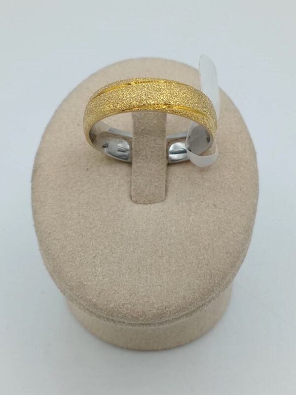 Brushed Steel Band Ring