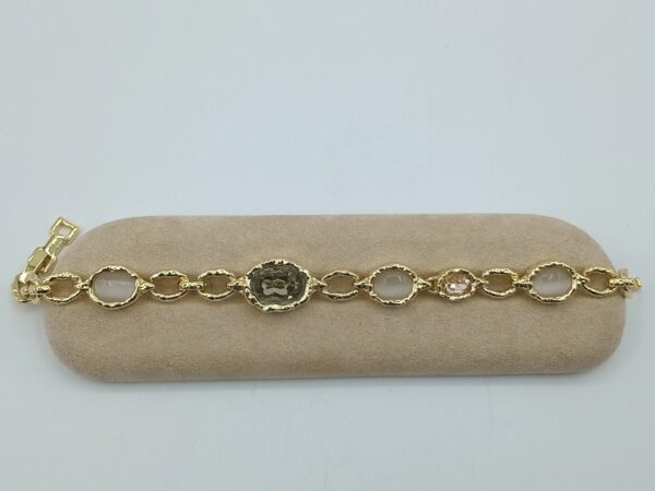 Smoky Quartz Rough Links Bracelet