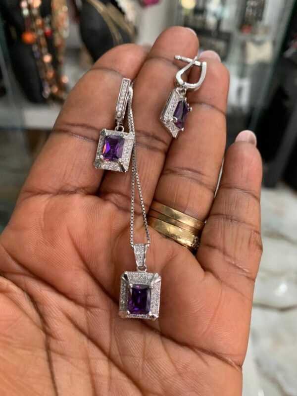 Purple Square Set