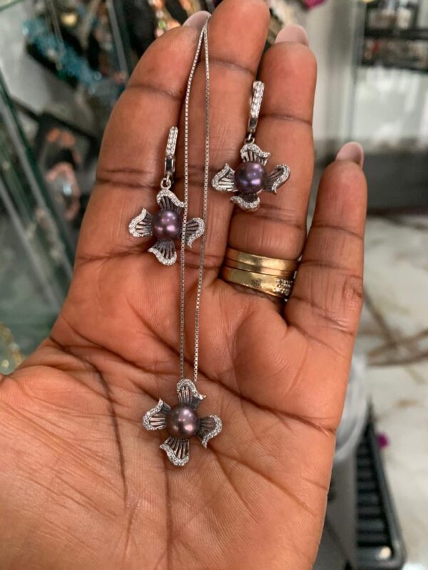 Oval Onyx Set