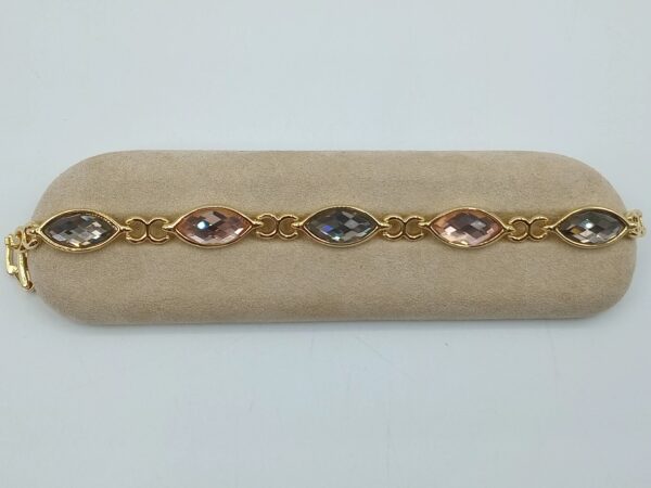 Smoky Ros Quartz Ovl St